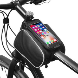 Torba rowerowa na ramę rowerową z zamkiem "Double TUBE Bag" 1,5L