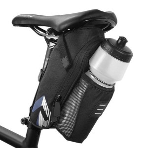 Torba rowerowa pod siodełko z zamkiem 1,8L + uchwyt na bidon SAHOO 131395