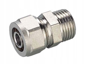 Złączka Nypel 16x3/4" Gz Pex Skręcana Mocna