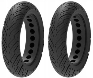 2x BEZDĘTKOWA pełna opona 10'' do Motus Scooty 10 / Ninebot Max G30