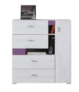 Komoda Młodzieżowa Sosna Nx11 90cm