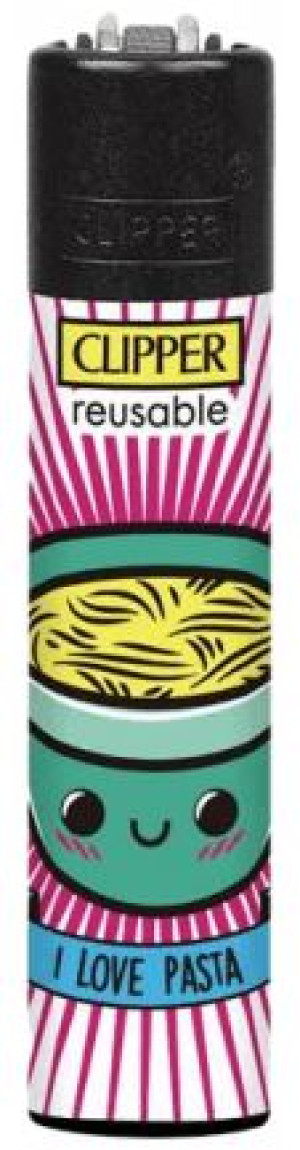 Zapalniczka Clipper wzór FUNNY FOODIE