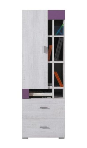 Szafka Regał Słupek Młodzieżowy Sosna Nx9 45cm