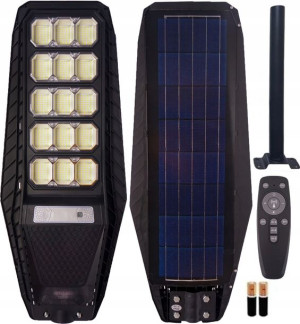 Lampa LED 600W Solarna Uliczna z Pilotem