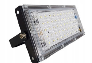 Halogen Ip66 50w Slim Naświetlacz Lampa Reflektor