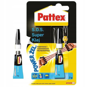Pattex S.o.s Super Klej Power Żel Błyskawiczny 2g