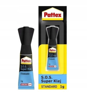 Pattex S.o.s. Super Klej Standard Błyskawiczny 1g
