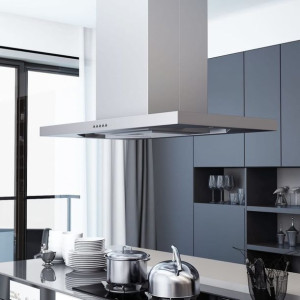 Lumarko Okap kuchenny LED, stal nierdzewna, 90 cm, 756 m³/h