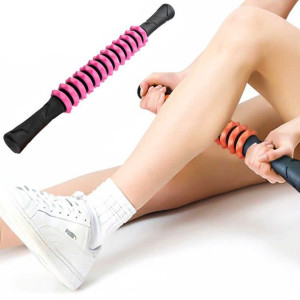 Drążek, roller do masażu Stick Roller - różowy