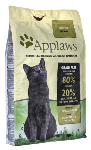 APPLAWS CAT Senior Kurczak - karma dla starszych kotów z wysoką zawartością