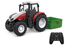 Traktor Rc Ciągnik Rolniczy Z Kontenerem 1:24 Rtr