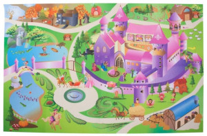DYWAN MATA EDUKACYJNA 120x80 Castle Autka
