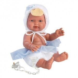 Hiszpańska lalka bobas chłopiec bebito kaczątko 26cm