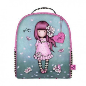 Mały plecak gorjuss sparkle & bloom cherry