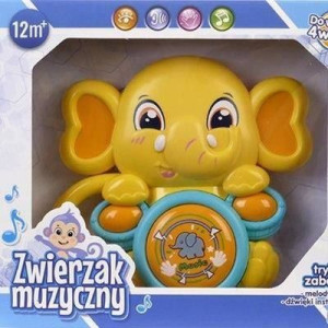 Zabawka Słonik Interaktywna Dla Dzieci Muzyczna