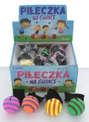 Piłka Piłeczka Na Gumce Antystresowa Piłeczki MIX