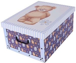 Pudełko kartonowe 51x37x24 MAXI MISIE BŁĘKITNE