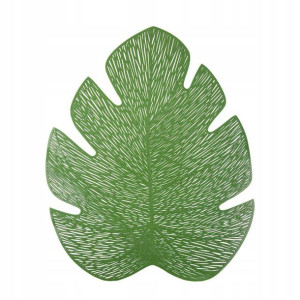 Zielona Podkładka Pod Talerze 44x36 Monstera