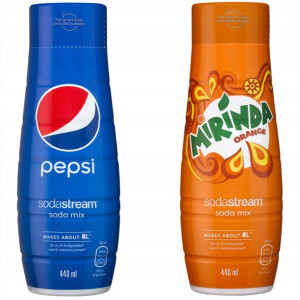 2x Syrop Koncentrat Sodastream Mirinda Pepsi