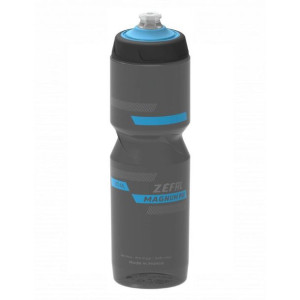 Bidon ZEFAL MAGNUM PRO-SMOKED BLACK (cyan blue/grey), 1L new 2021