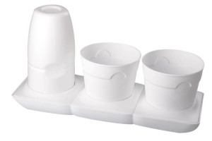 Kwietnik Minigarden Basic S +Pots - biały