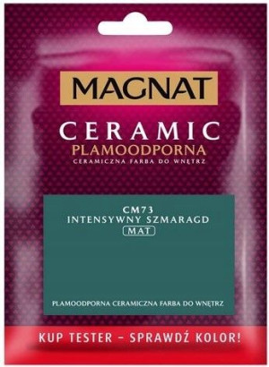 Farba Magnat Ceramic 0,03l C73 Intensywny Szmaragd