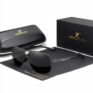 Okulary przeciwsłoneczne KINGSEVEN UV400 PILOTKI