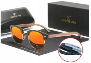 Okulary przeciwsłoneczne KINGSEVEN +uchwyt do auta