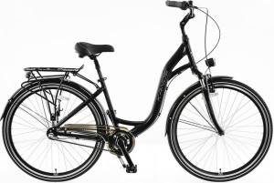 Rower Miejski 28″ Kands Wenecja 3bn R.17" 2021 Czarny Połysk