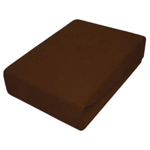 Prześcieradło Frotte Exclusive z Gumką Grube 140x200 Czekolada