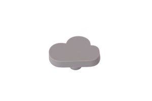 Uchwyt meblowy gumowy Cloud szary