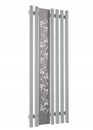 Grzejnik Dekoracyjny Bloom 180/60 Srebrny