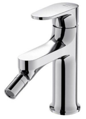Bateria bidetowa sztorcowa Inverto chrom dwa mieszacze  S951-318