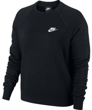 Bluza damska Nike Essentials Crew FLC czarna BV4110 010