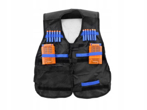 Pojemna Kamizelka Taktyczna + Strzałki Do Nerf