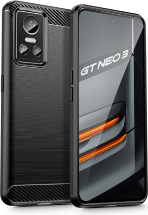 Etui Tech-Protect Tpucarbon Realme GT Neo 3 Black