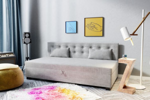 Tapczan jednoosobowy młodzieżowy Kaja 70cm