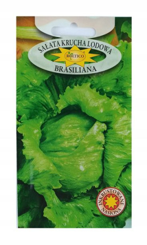 Sałata Krucha Lodowa BRASILIANA Nasiona 1g