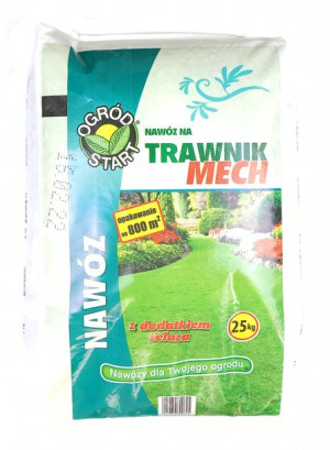 Nawóz Granulat z Żelazem do Trawnika na Mech 25kg