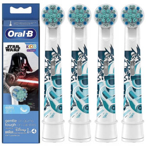 4 Końcówki Braun Oral-b Star Wars Dla Dzieci