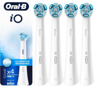 4 Końcówki Oral-b Io Ultimate Clean Białe