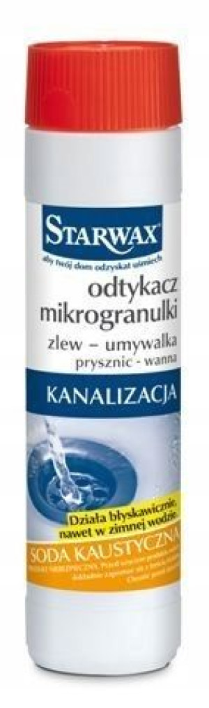 Odtykacz Mikrogranulki 500g Starwax 43184