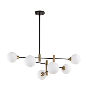 Lampa Wisząca Marino Pnd-9148-6 Opal Italux