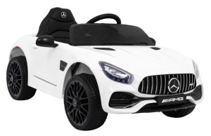 pojazd Mercedes GT AMG dla dziecka  + pilot dla rodzica 2,4 GHz