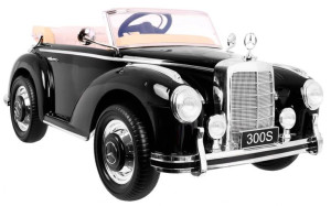 auto MERCEDES dla dziecka z pilotem + panel AUTKO RETRO
