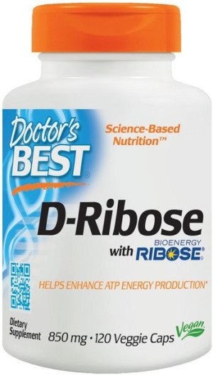 D-Ribose - D-Ryboza 850 mg (120 kaps.)