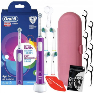 Elektryczna Szczoteczka Oral-b Junior + Dodatki