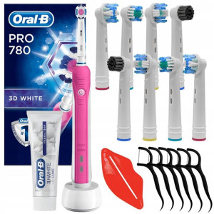 Szczoteczka Braun Oral-b Pro 780 3d White Dodatki