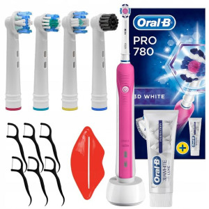 Szczoteczka Elektryczna Oral-b Pro 780 + Dodatki