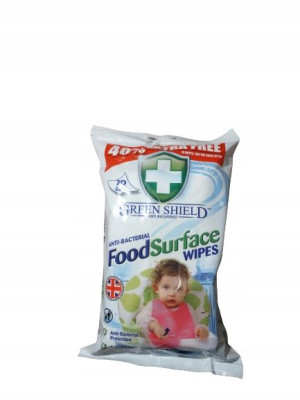 Green Shield Chusteczki Antybakteryjne Food 70 szt